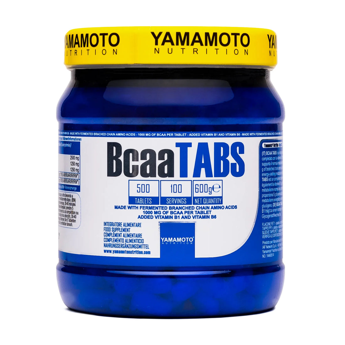 bcaa tabs 500 tab aminoacidi ramificati yamamoto nutrition