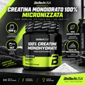 BioTechUSA 100% Creatine Monohydrate 500 g, creatina monoidrato micronizzata non aromatizzata con 147 porzioni