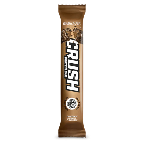 BioTechUSA Crush Bar barretta proteica 64g gusto brownie