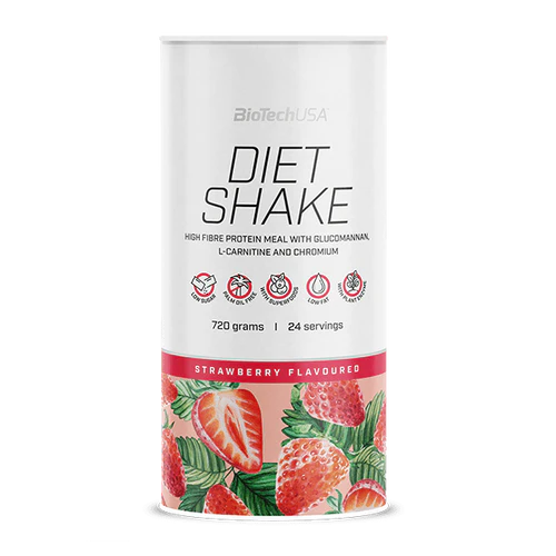 BioTechUSA Diet Shake polvere 720g gusto fragola