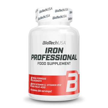 BioTechUSA Iron Professional ferro gluconato 60 compresse