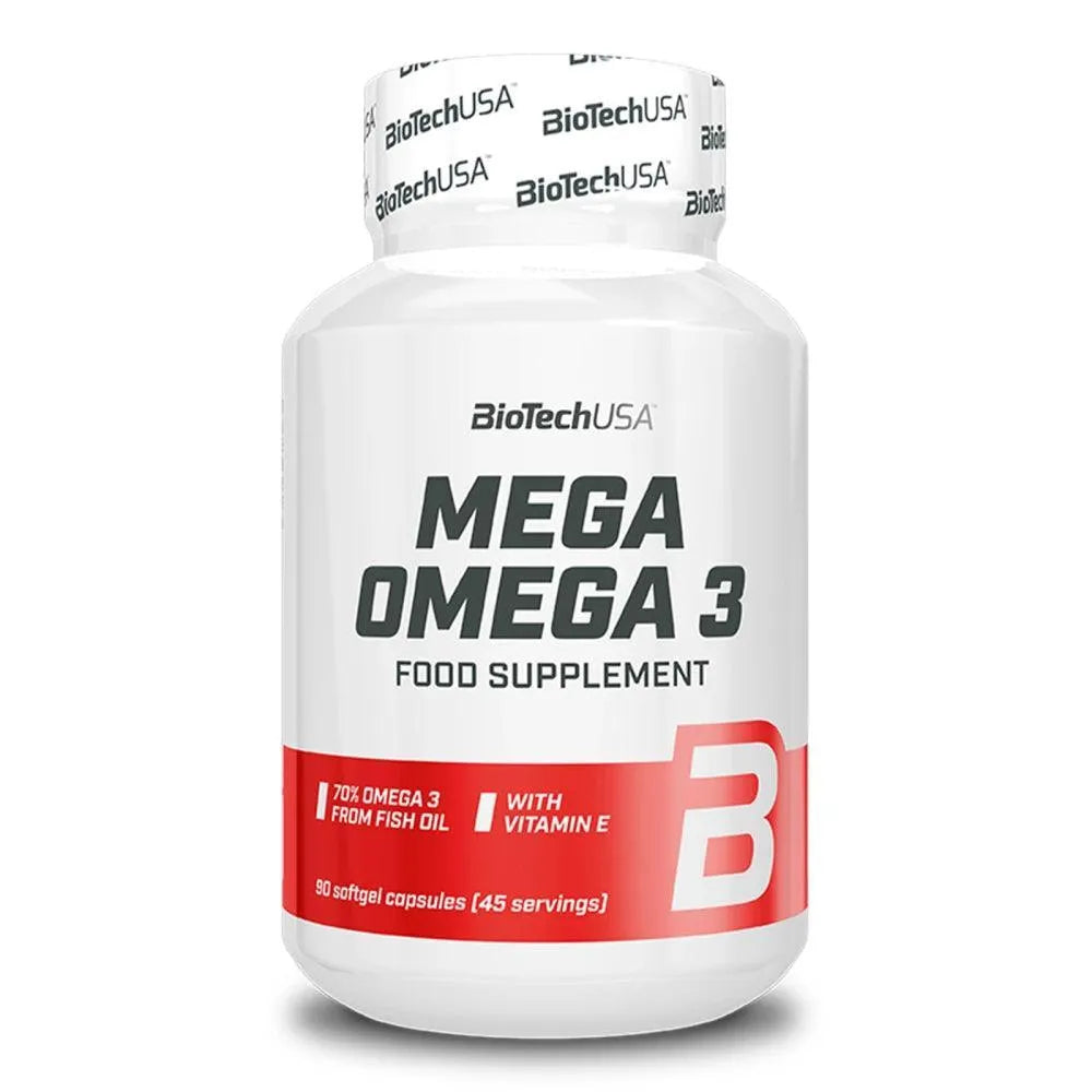 BioTechUSA Mega Omega 3 EPA/DHA 90 capsule softgel