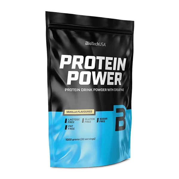 BioTechUSA Protein Power polvere 1000g gusto vaniglia