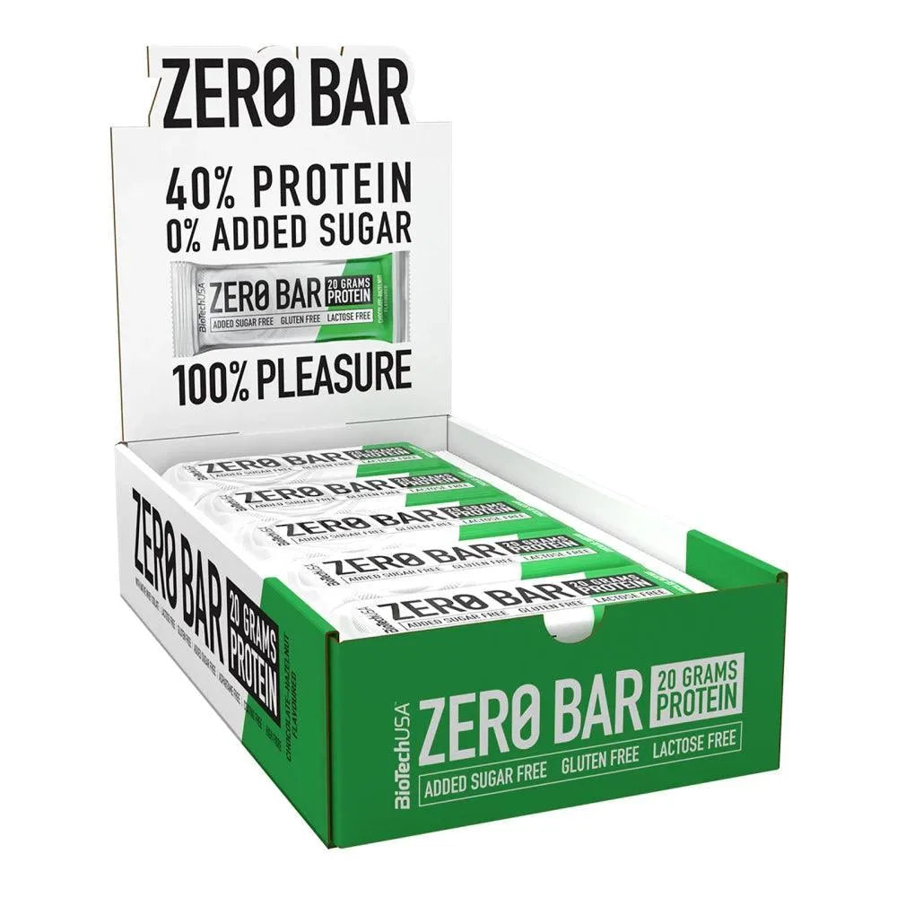 BioTechUSA Zero Bar barretta proteica 50g cioccolato e nocciola