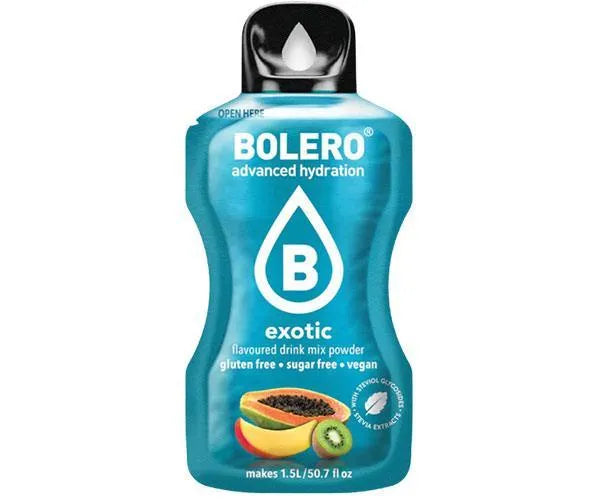 Bolero Drink preparato per bevanda in polvere in bustine da 9g gusto exotic