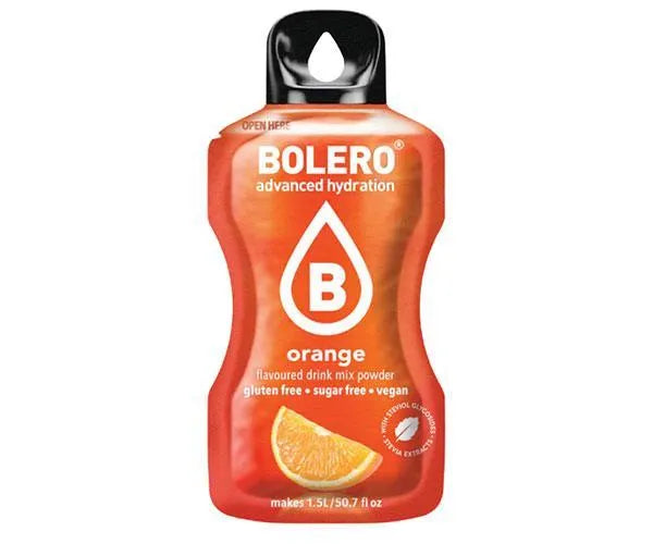 Bolero Drink preparato per bevanda in polvere in bustine da 9g gusto orange 