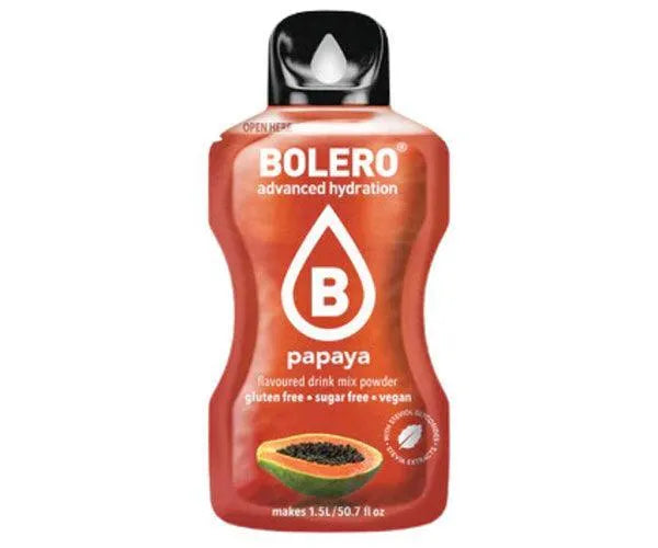 Bolero Drink preparato per bevanda in polvere in bustine da 9g gusto papaya