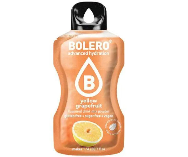 Bolero Drink preparato per bevanda in polvere in bustine da 9g gusto yellow grapefruit