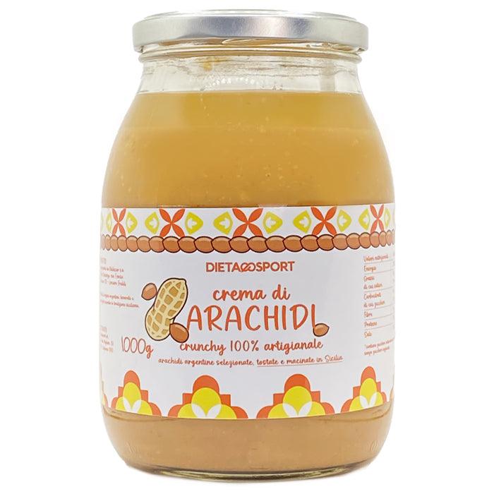 Crema di Arachidi 100% Artigianale Crunchy 1000 g - YakSports