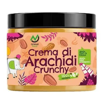 Crema di Arachidi Crunchy 500g - YakSports