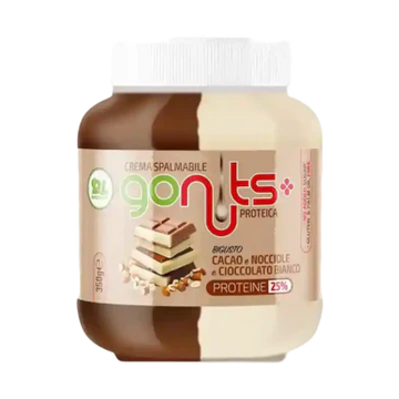 daily-life-crema-spalmabile-gonuts-cacao-nocciole-e-cioccolato-bianco-350g in vendita su yaksports