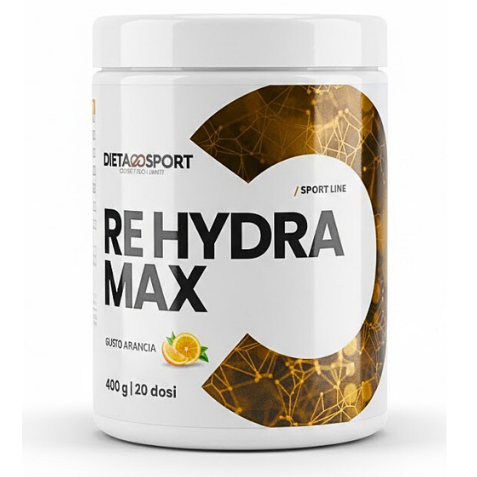 Dietaesport Re Hydra Max polvere 400 g gusto arancia