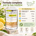 Dietmed Collaforce Super 10.000 formula con 10.000 mg di collagene, 375 mg di magnesio e vitamina C