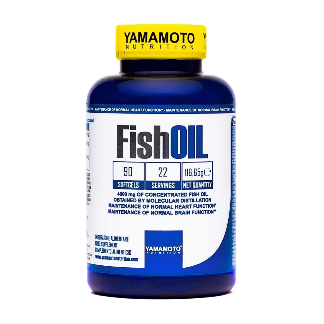 Fish OIL 90 softgels - Yamamoto Nutrition