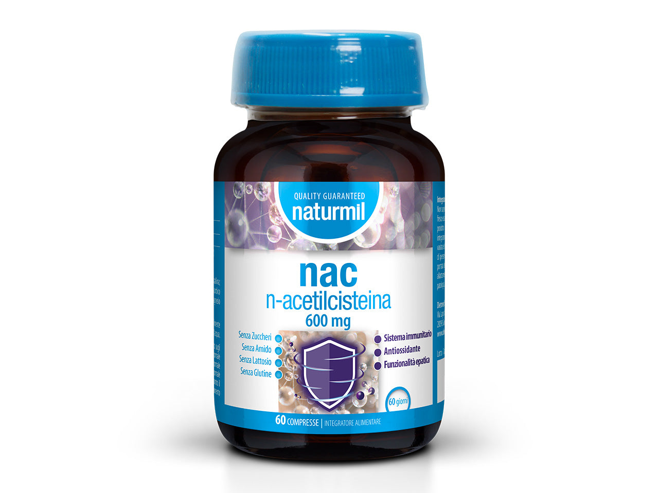 Naturmil NAC N-acetilcisteina 600 mg 60 compresse