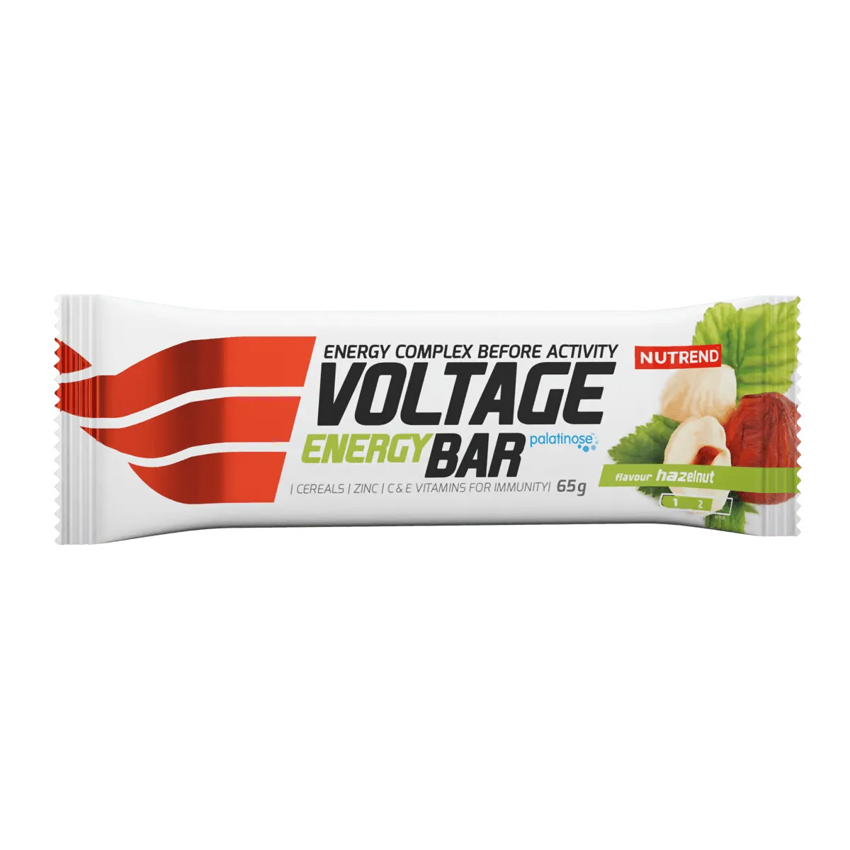 Nutrend Voltage Energy Bar barretta 65g gusto nocciola