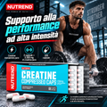 Nutrend Creatine Compressed Caps con creatina monoidrato per supportare le prestazioni fisiche negli esercizi brevi e ad alta intensità