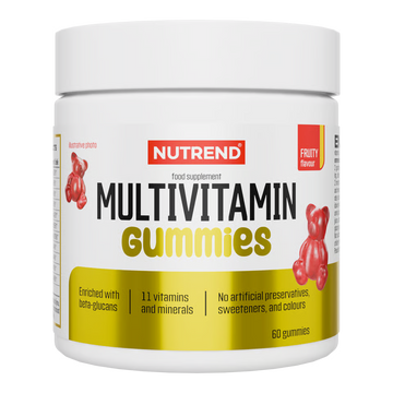 Nutrend Multivitamin Gummies 60 caramelle gommose gusto frutta