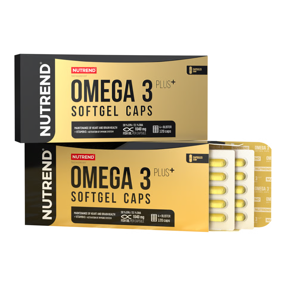 Nutrend Omega 3 Plus EPA DHA capsule molli 120 capsule