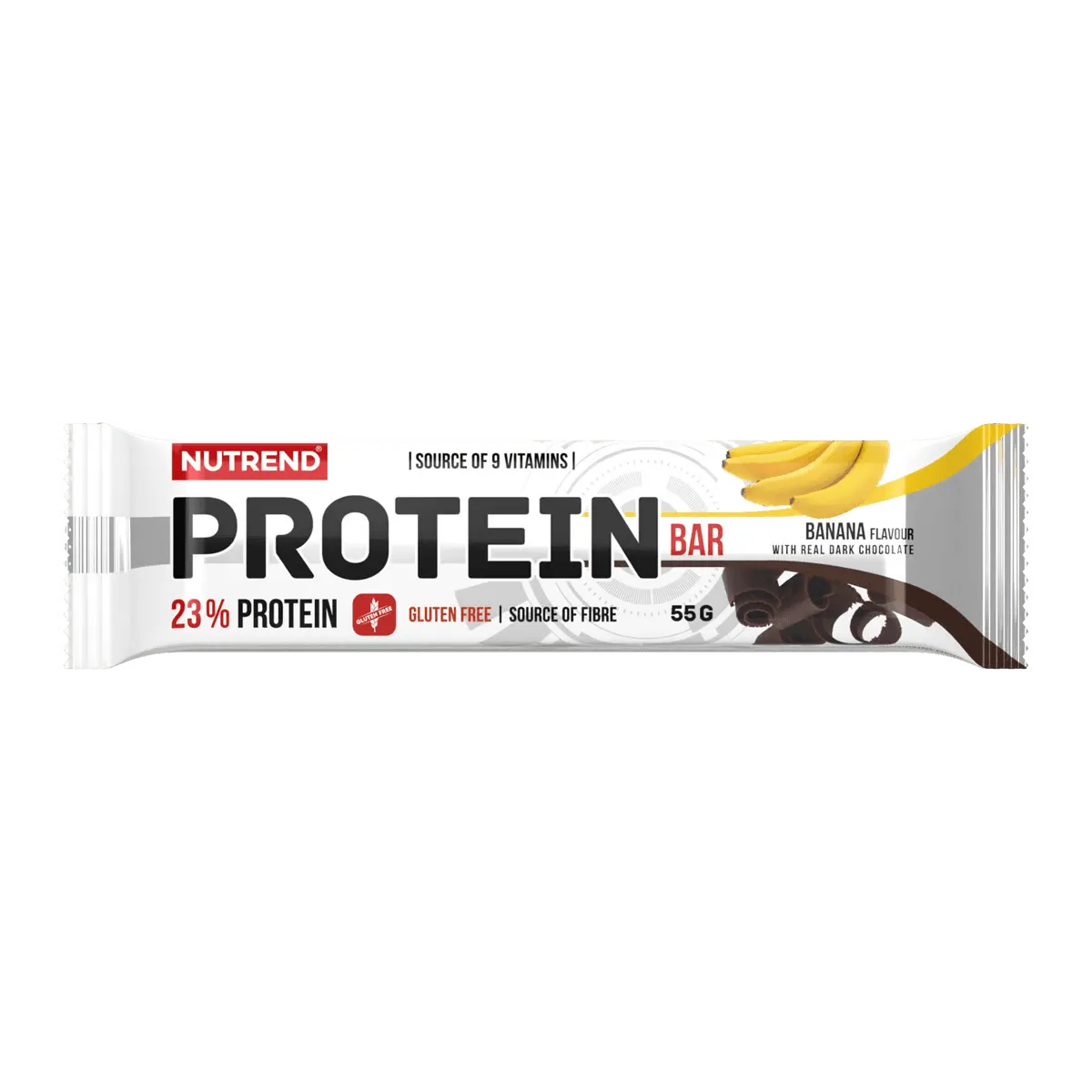 Protein Bar 55g Banana e Cioccolato Fondente - Nutrend 