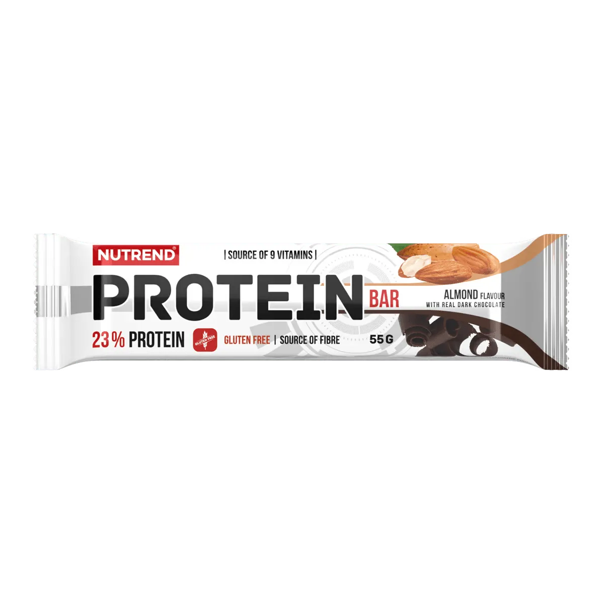 Protein Bar 55g Mandorla e Cioccolato Fondente - Nutrend