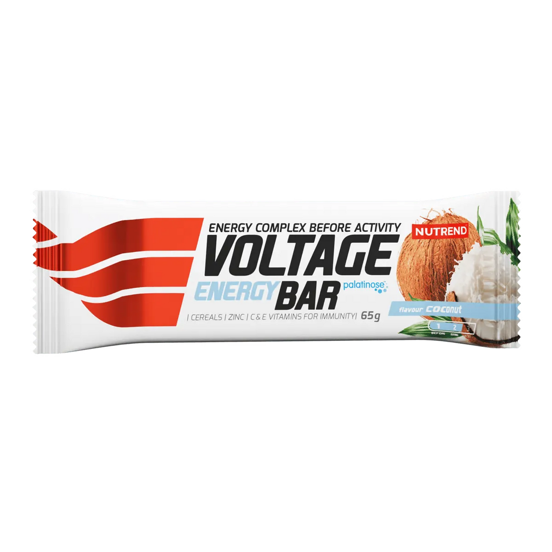 Nutrend Voltage Energy Bar barretta 65g gusto cocco