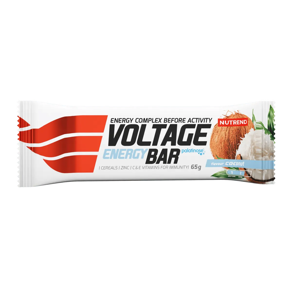Nutrend Voltage Energy Bar barretta 65g gusto cocco