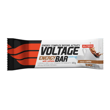 Nutrend Voltage Energy Bar barretta 65g gusto caffè con caffeina