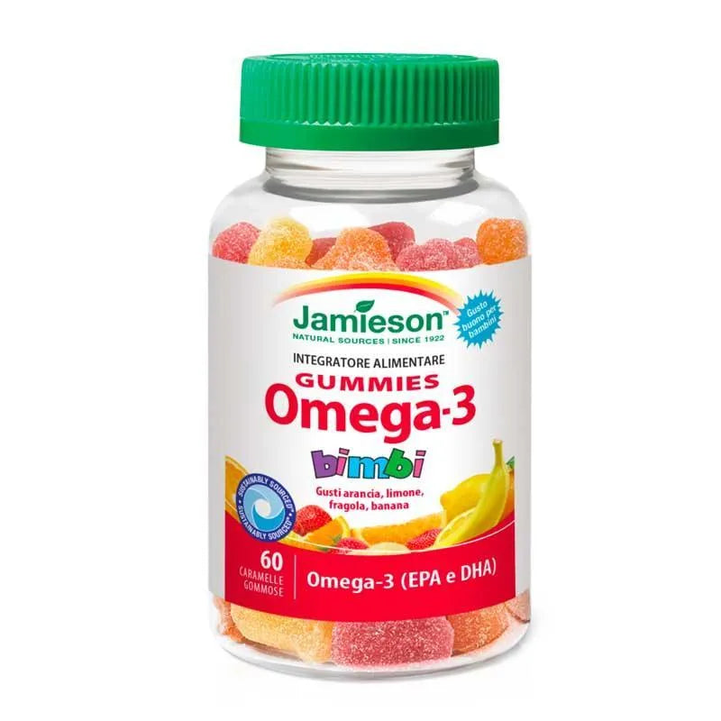 Omega-3 Gummies - 60 caramelle gommose - YakSports