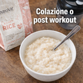 OstroVit Crema di Riso pronto in ciotola ideale come colazione veloce o pasto post workout