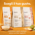 OstroVit Cream of Rice in diversi gusti (biscotto caramello salato naturale e mela) ideale per colazione e post workout senza zuccheri aggiunti
