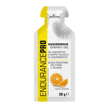 Overdrive Energy Gel Orange 30g - YakSports