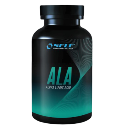 Self Omninutrition ALA Acido Alfa Lipoico 90 capsule con Cromo e Biotina per metabolismo glucidico
