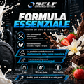 Self Whey Shake formula WPC senza glutine disponibile nei gusti cioccolato, fragola e vaniglia