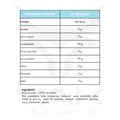 valori nutrizionali Eritritolo 1000g - YakSports