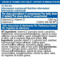  Valori Nutrizionali Vitamin C 1000 90 cpr - Yamamoto Nutrition