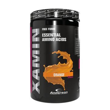 anderson research xamin eaa 312 g gusto arancia barattolo fronte aminoacidi essenziali